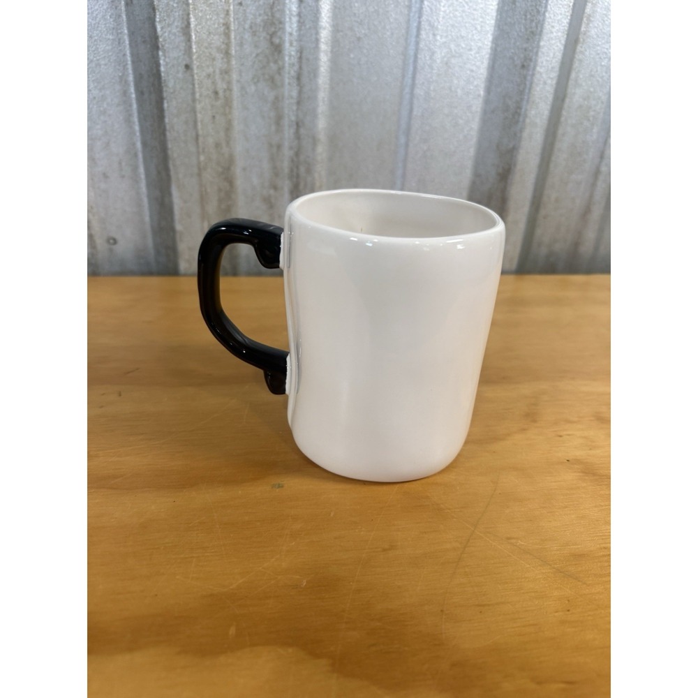 Rae Dunn Coffee Mug Black Cat "Boo!" on Pumpkin Halloween Fall Cup 16 fl oz - Picture 3 of 6